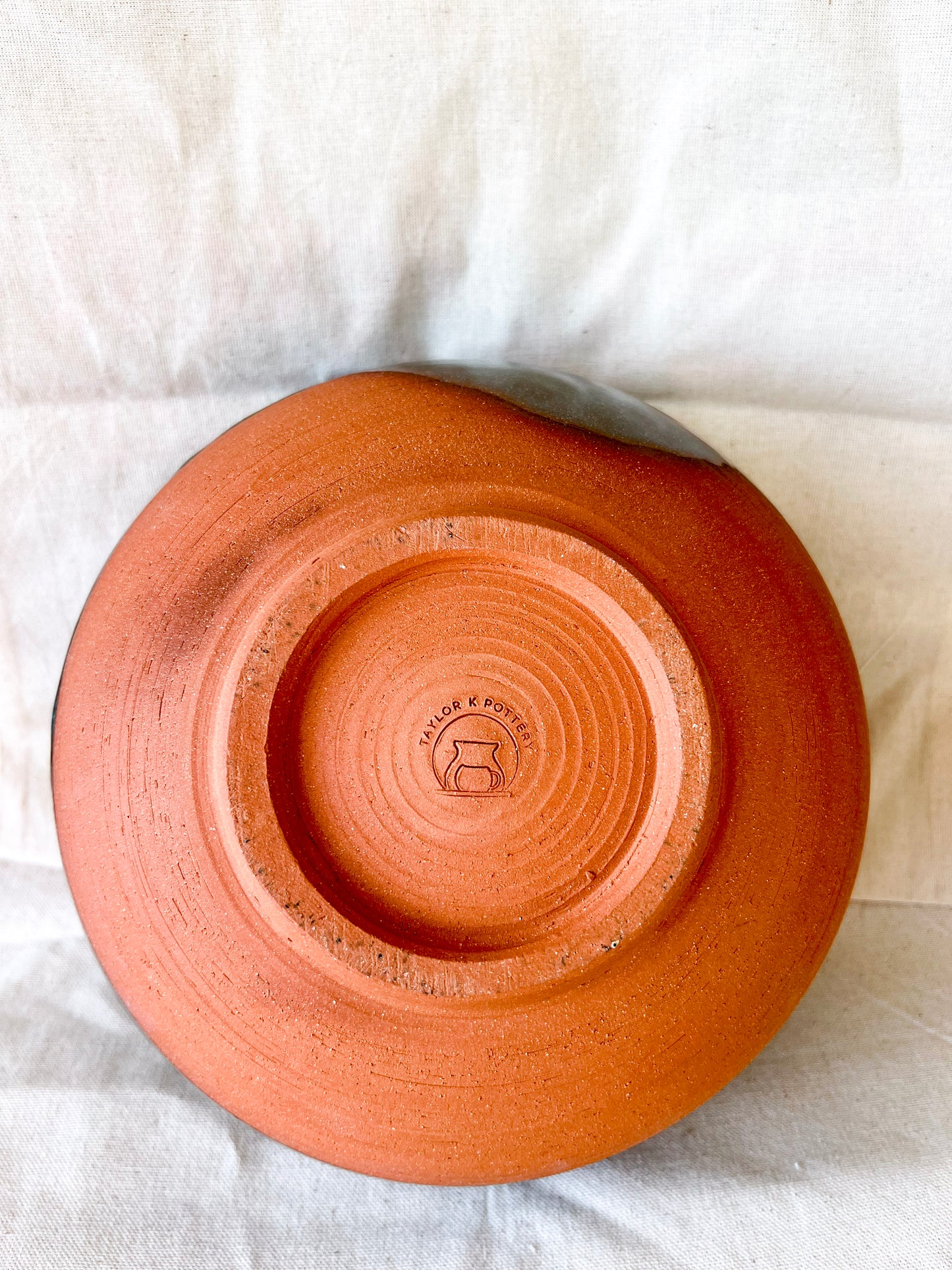 Sea Glass Serving Bowl