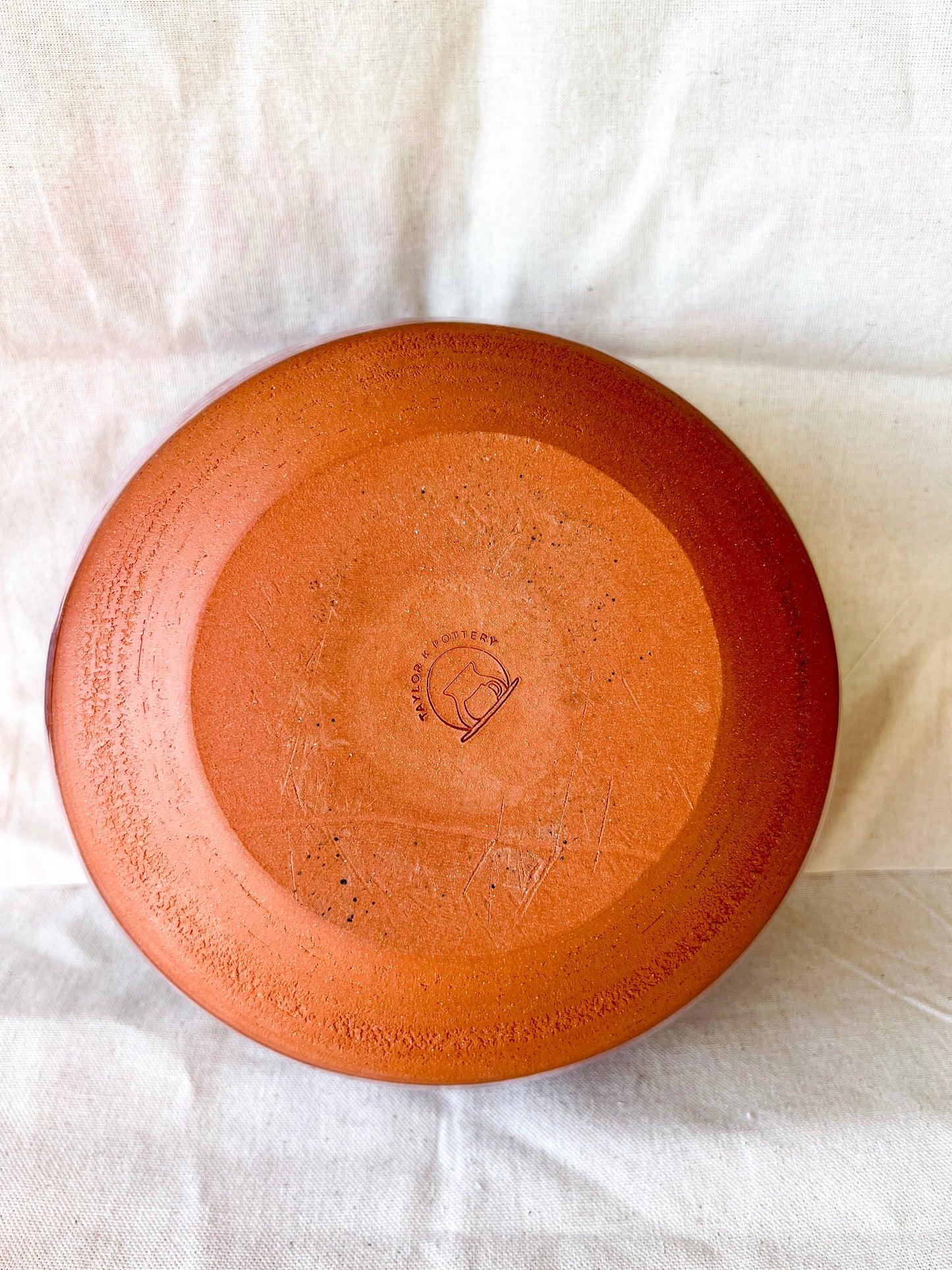 Milky Rose Serving Bowl