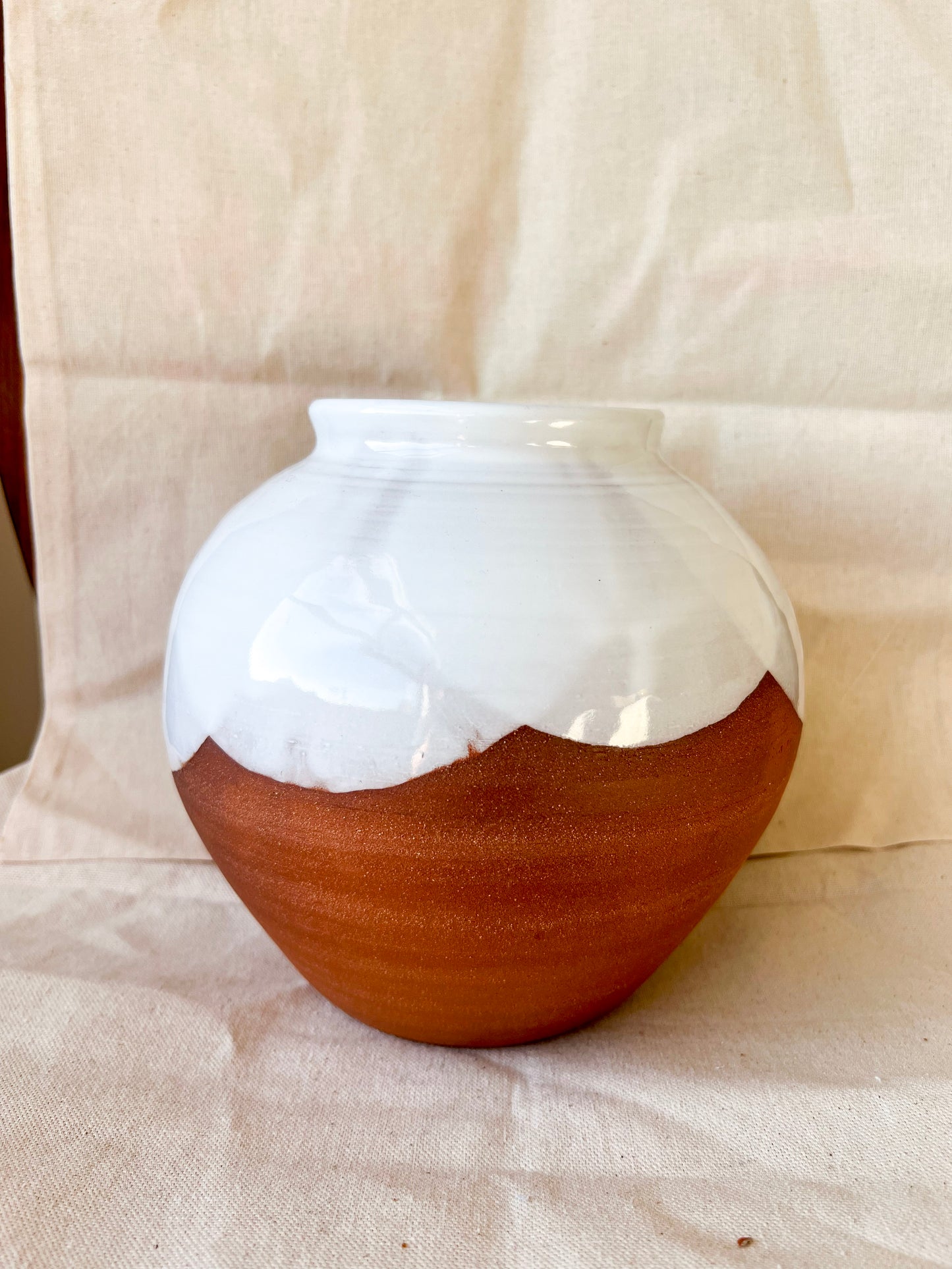 White Moon Jar