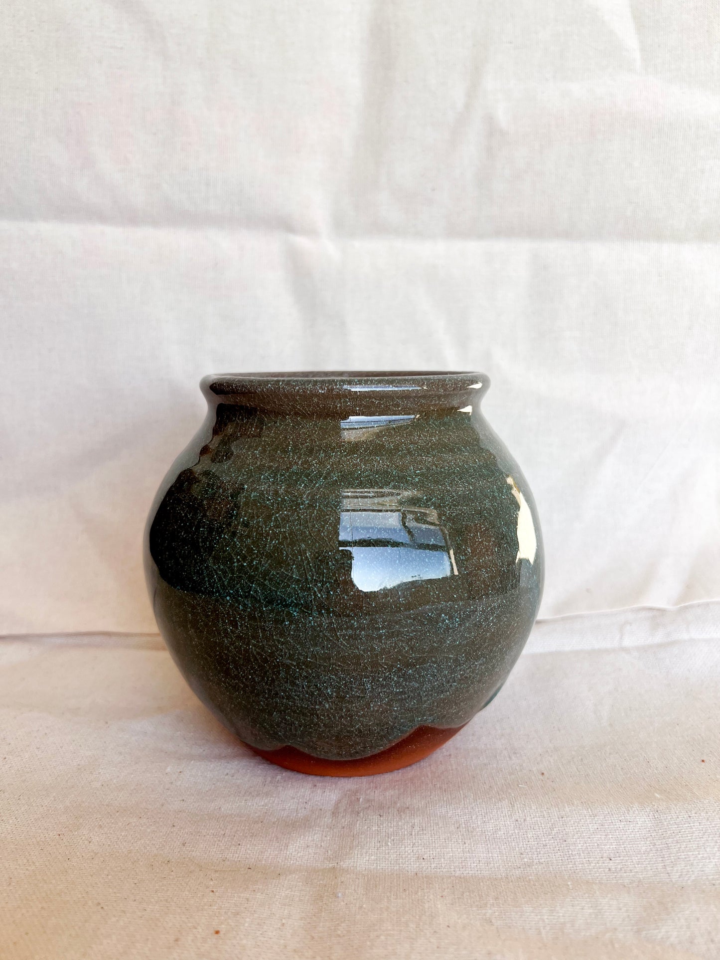 Sea Glass Moon Jar (Mini)