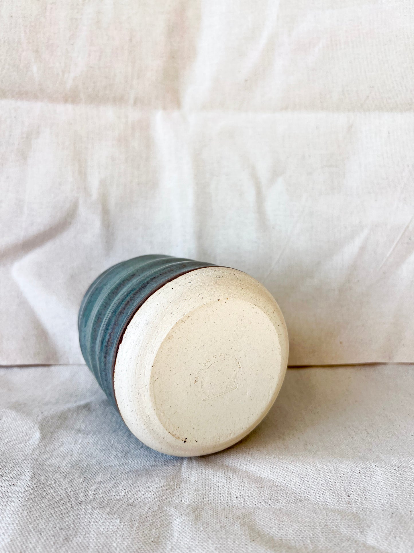 Seafoam Wavy Cup