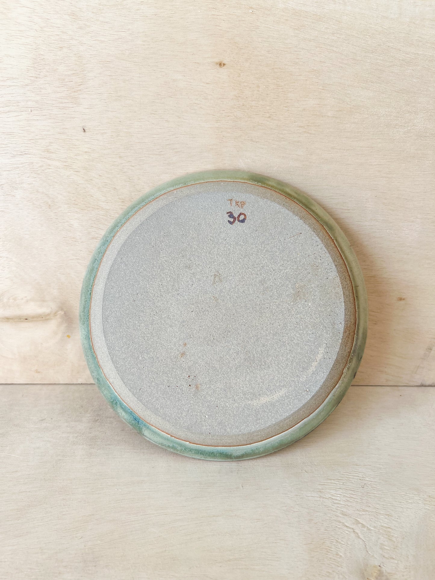 Small Green Plate
