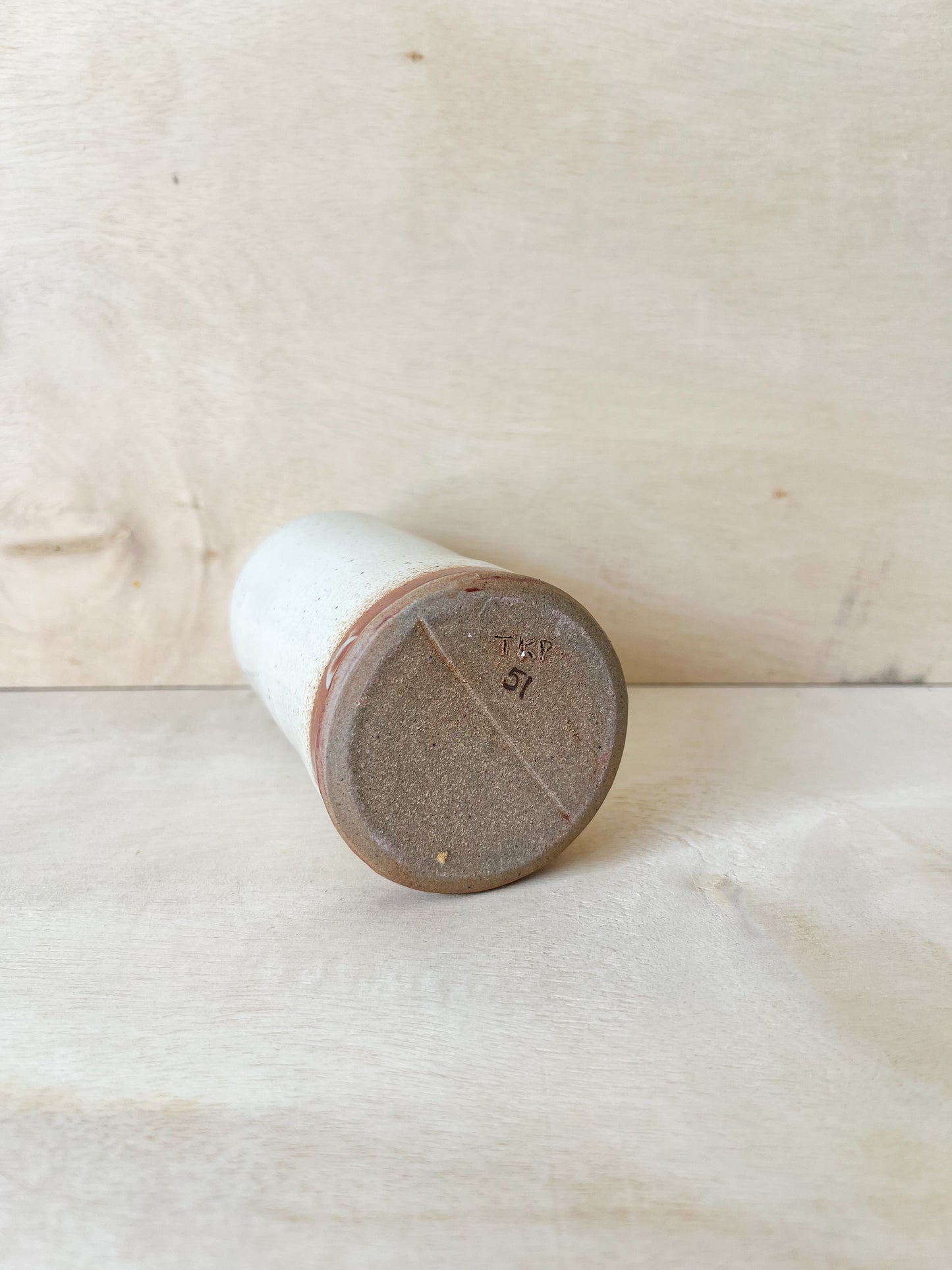Small White Vase