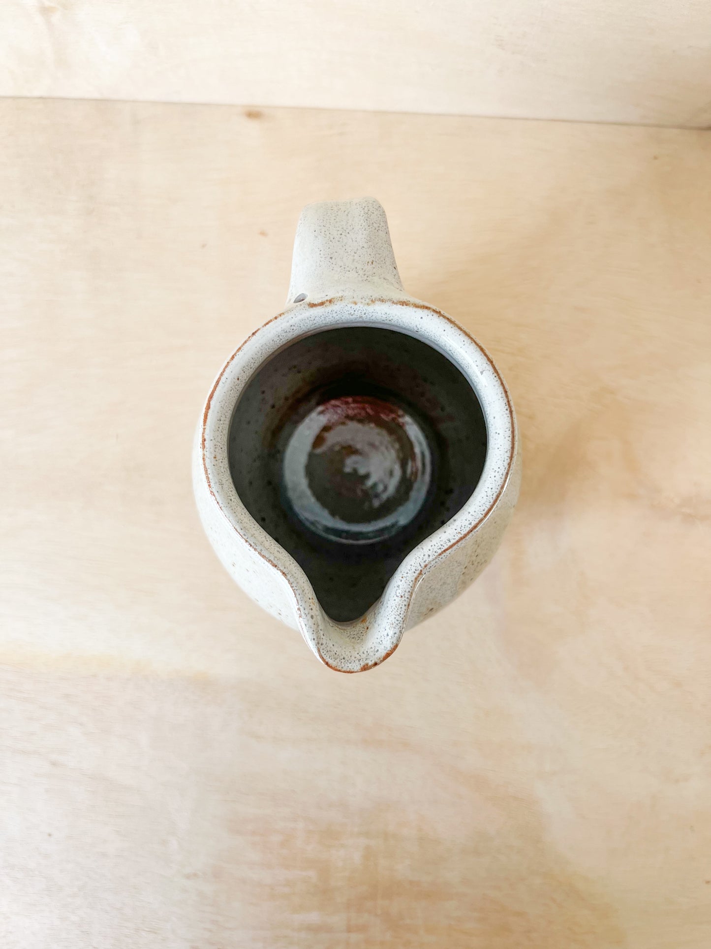 Small Tree Pitcher in White