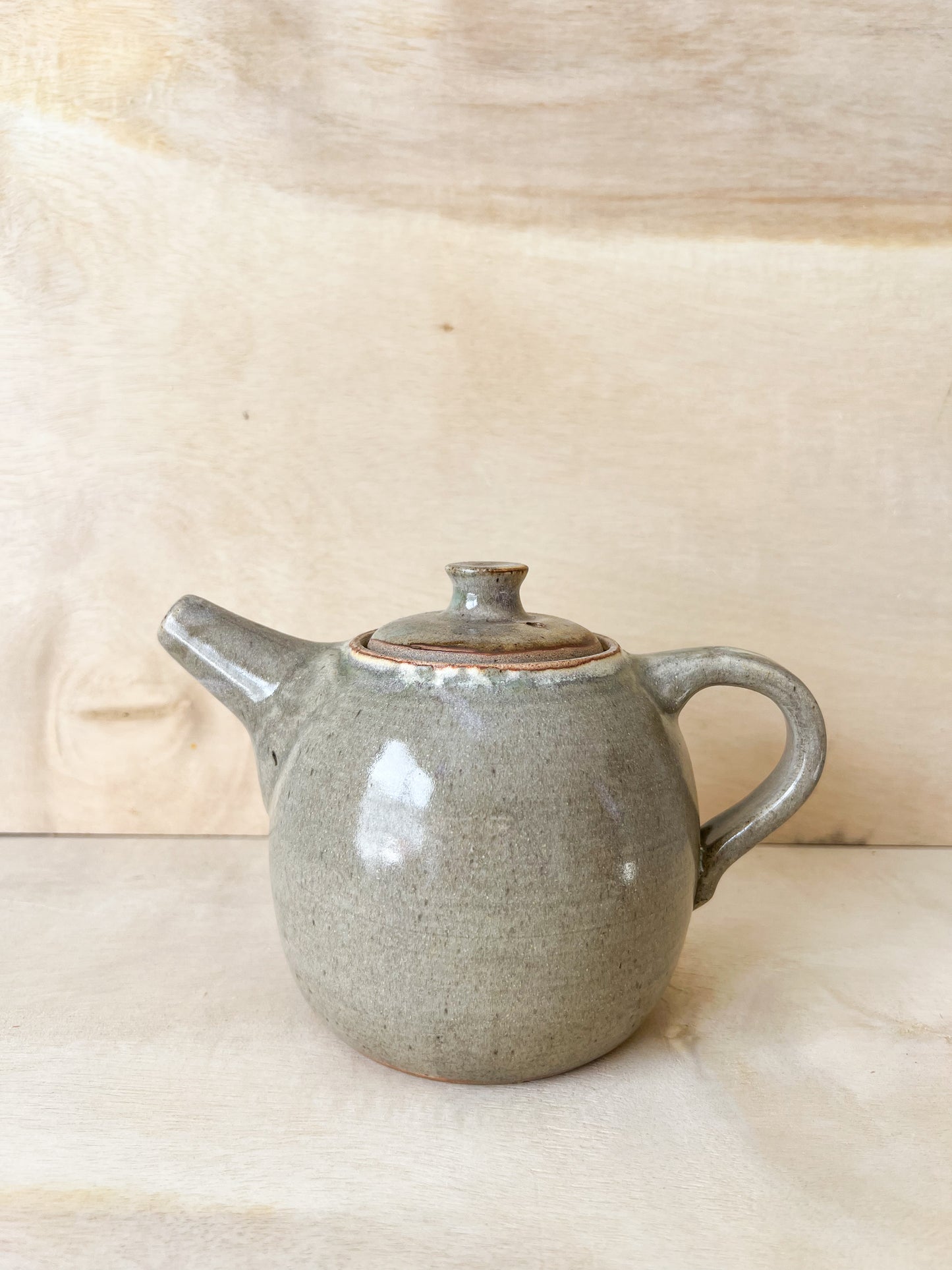 Teapot in Soft Green