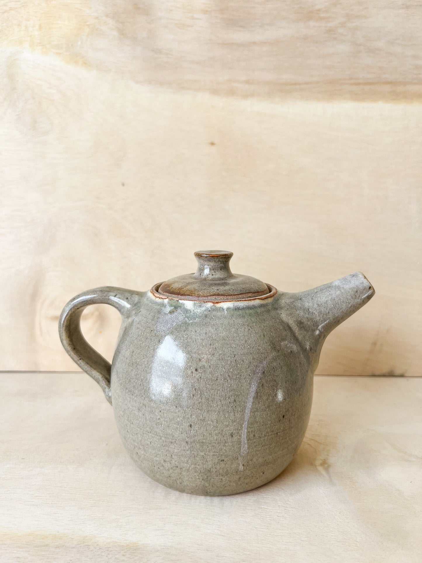 Teapot in Soft Green