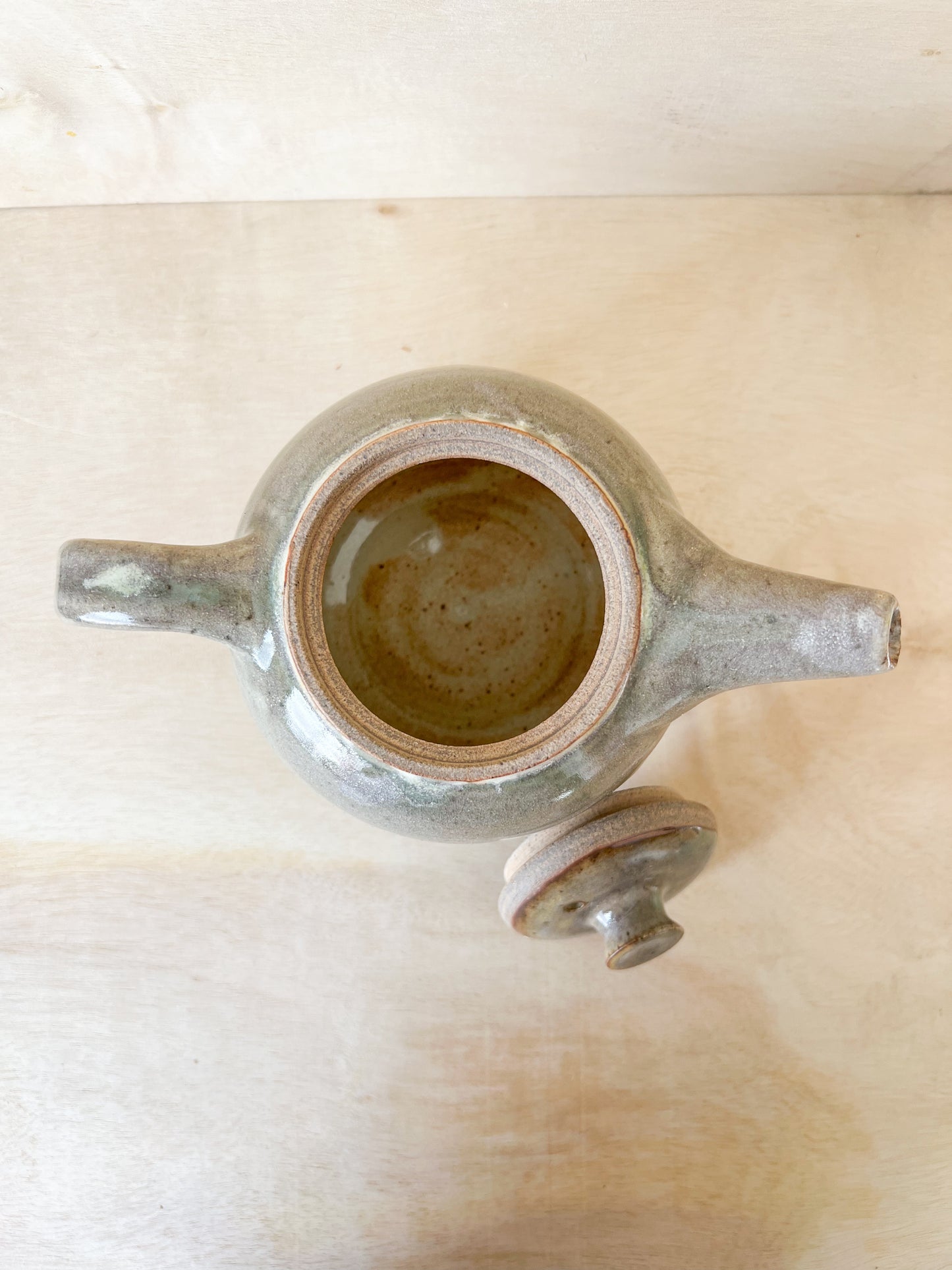 Teapot in Soft Green