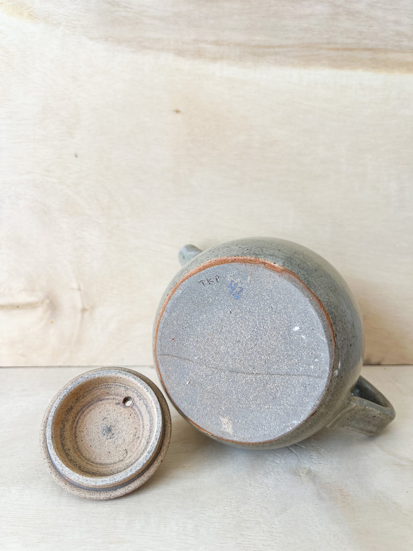 Teapot in Soft Green