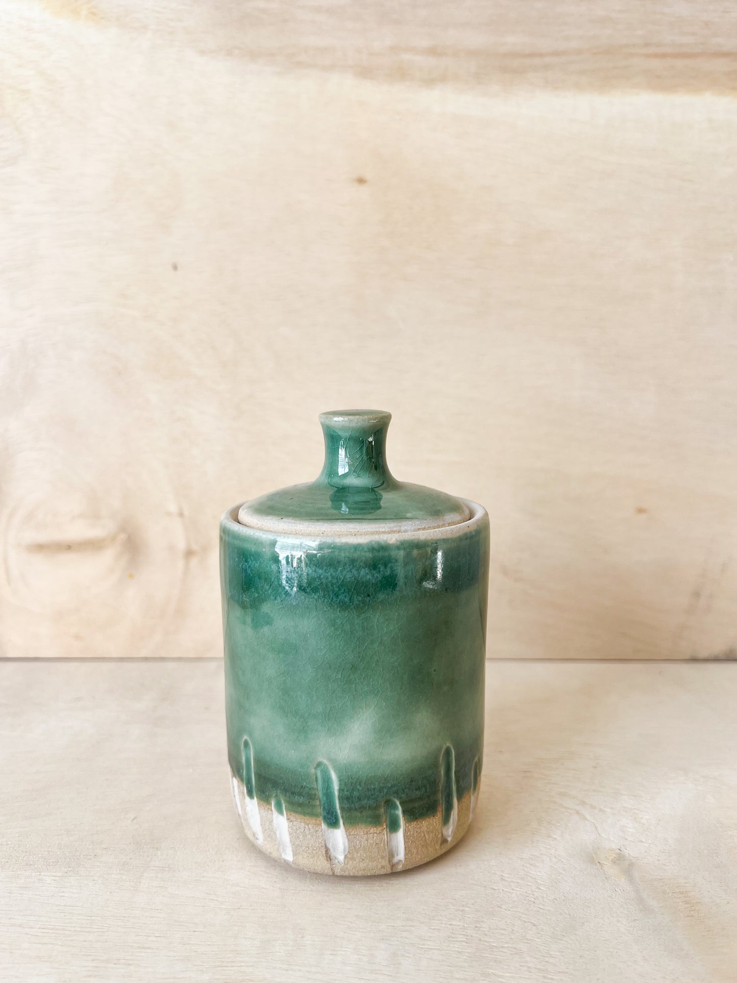 Small Green Jar