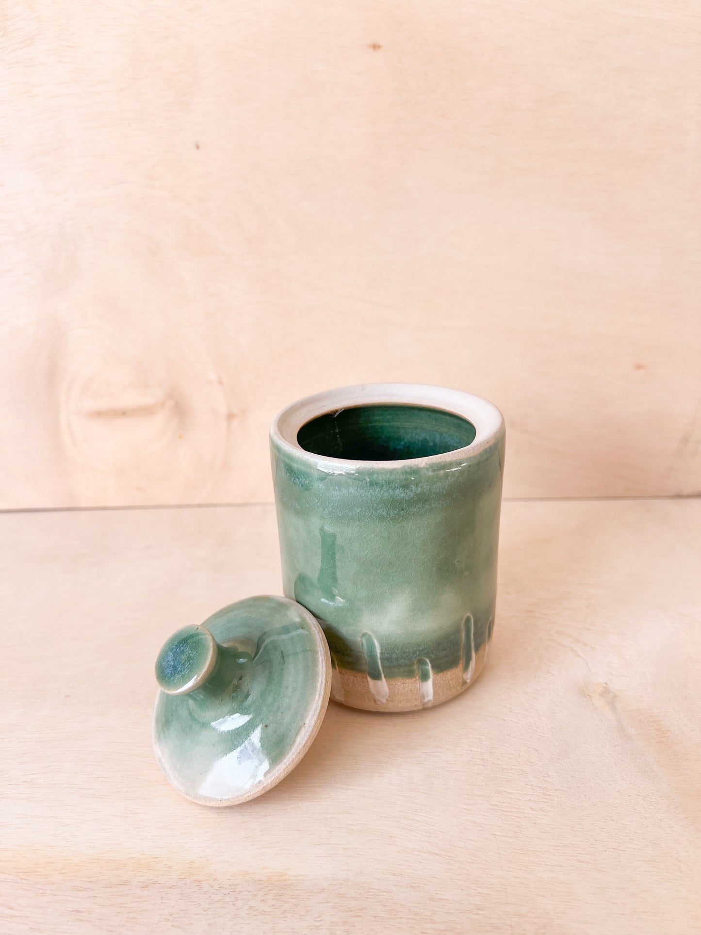 Small Green Jar