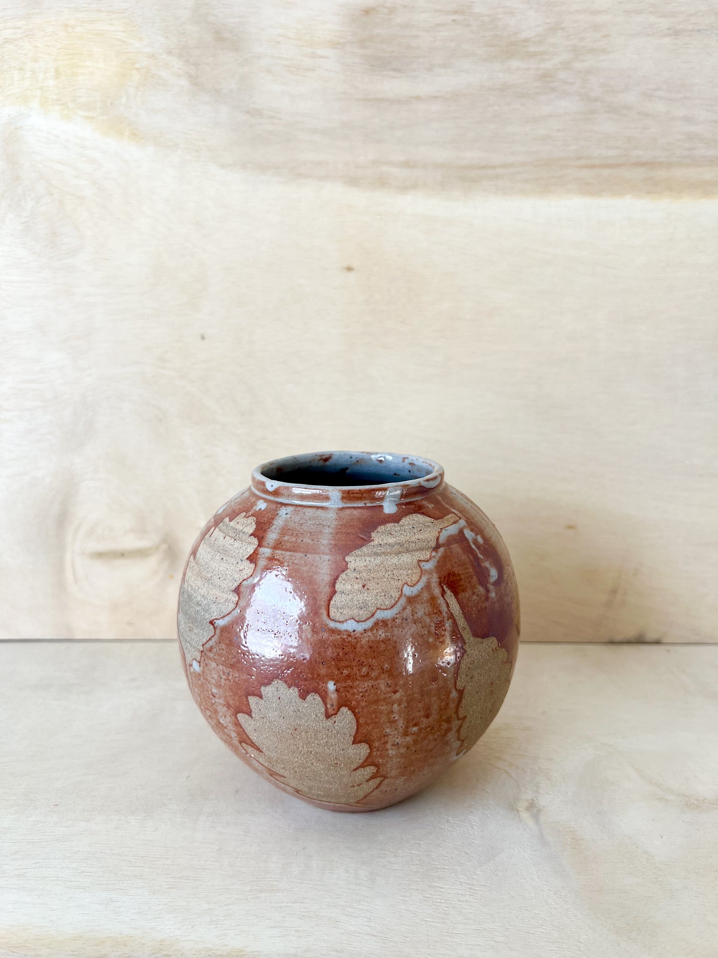 Leaf Moon Jar