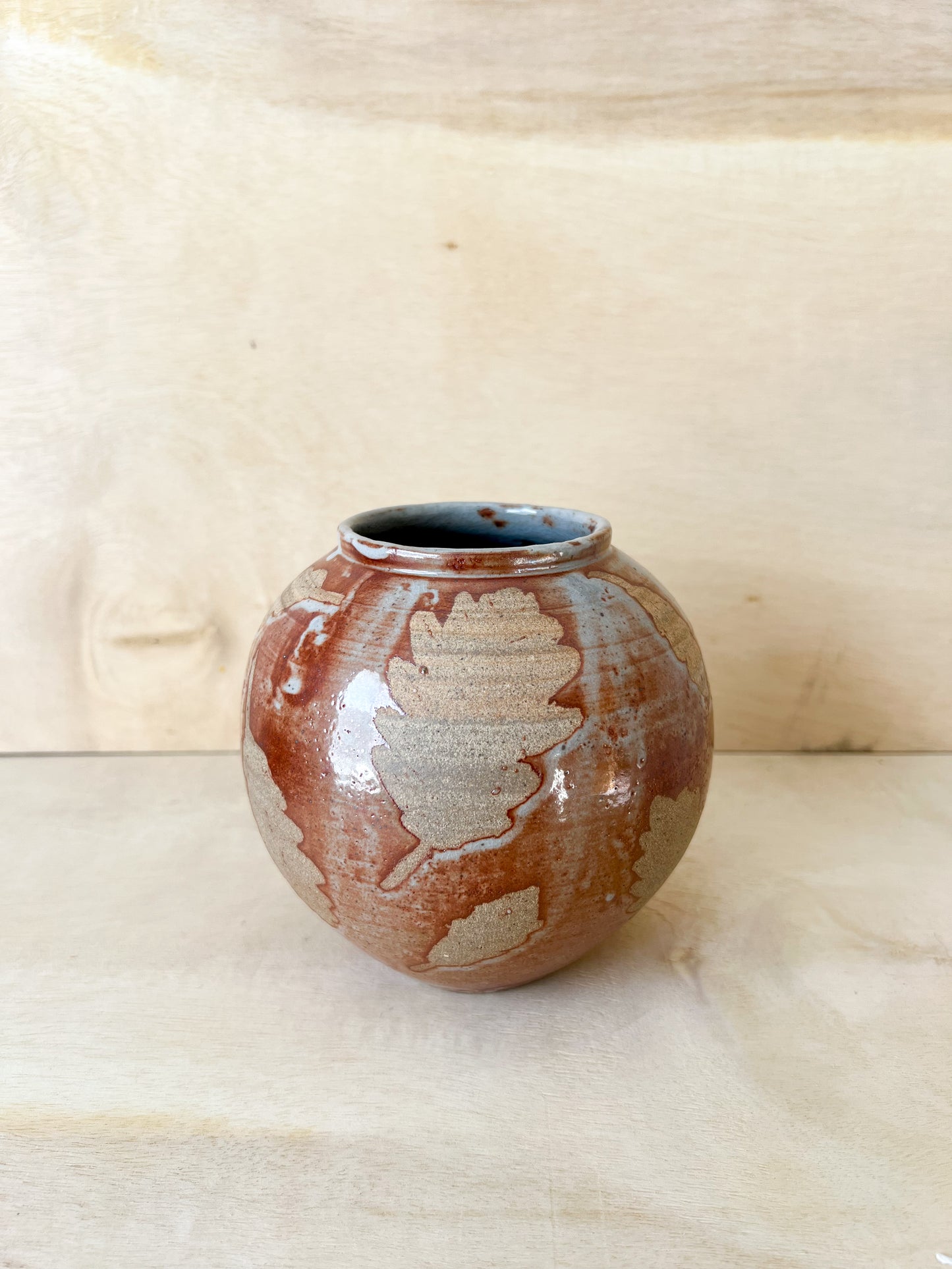 Leaf Moon Jar