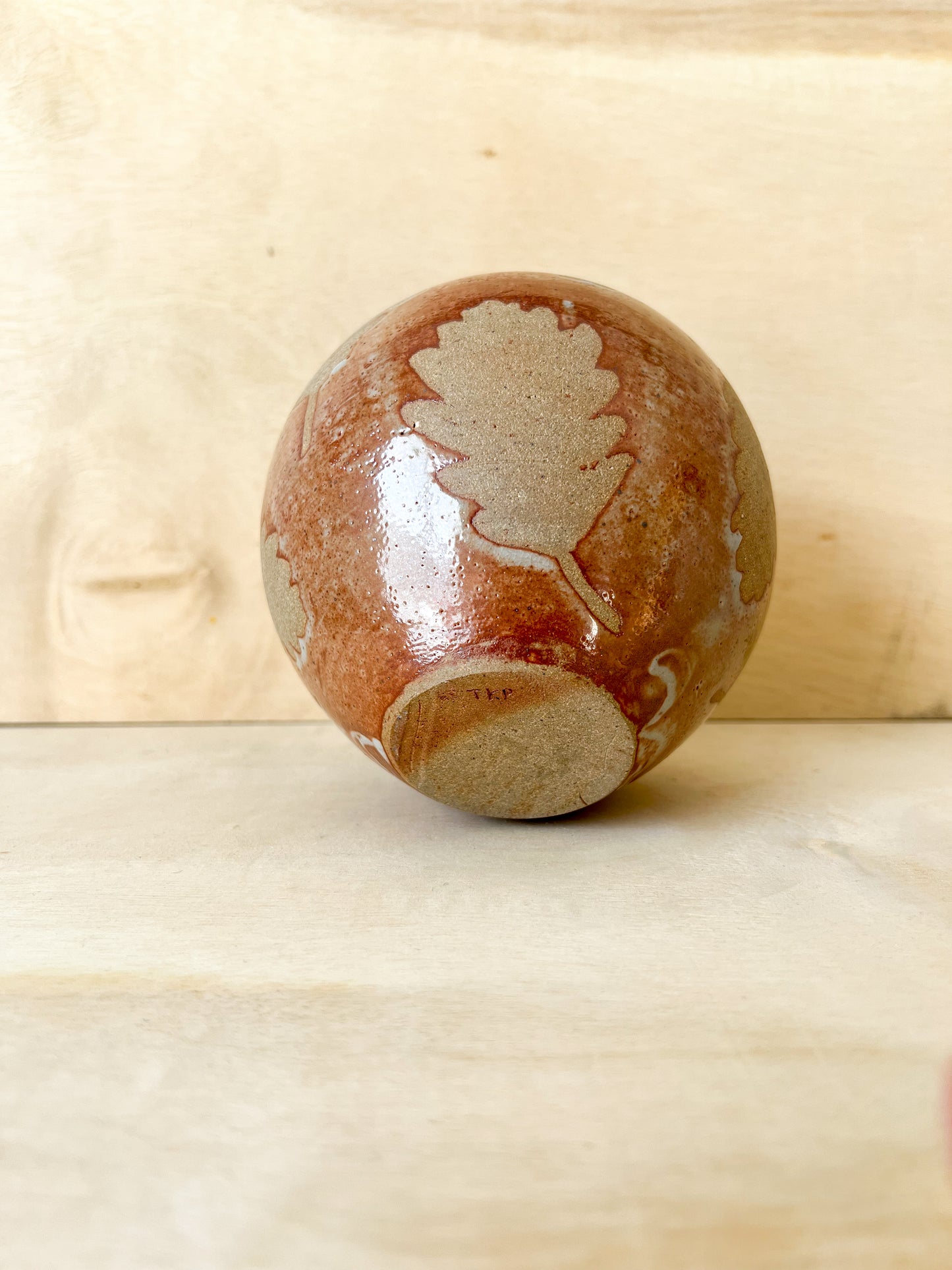 Leaf Moon Jar
