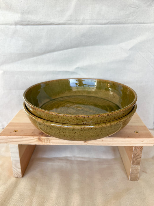 Lime Pasta Bowl (Set of 2)