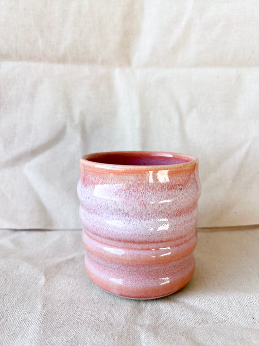 Blush Wavy Cup