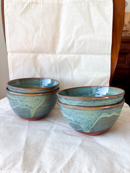 Ocean Bowls - Unglazed Rim (Seconds)