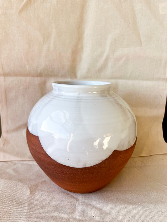 White Moon Jar
