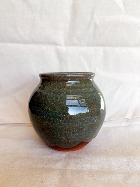 Sea Glass Moon Jar (Mini)