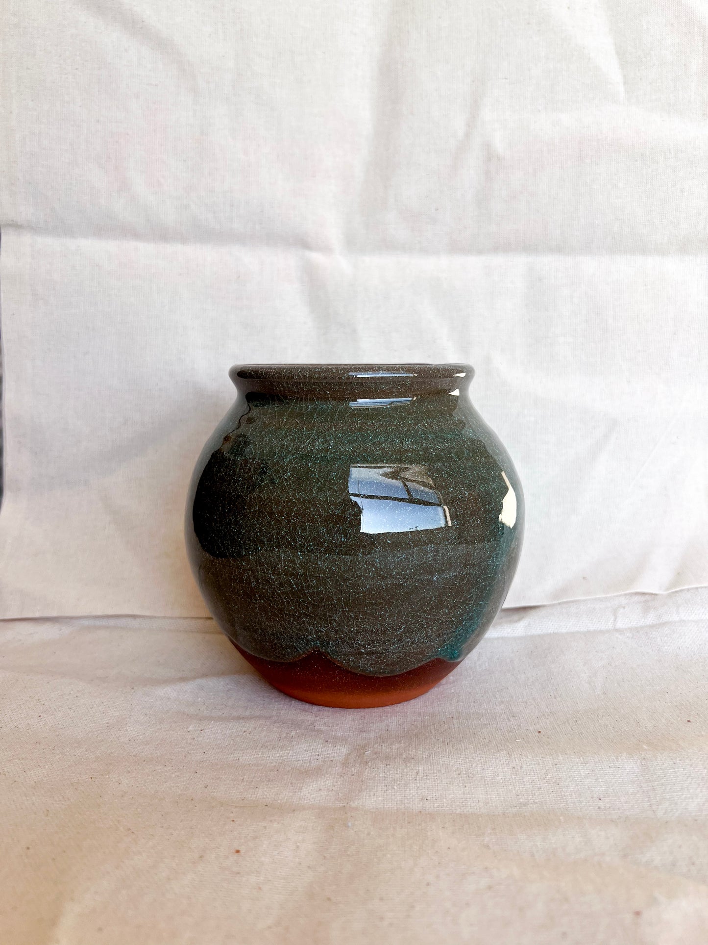 Sea Glass Moon Jar (Mini)