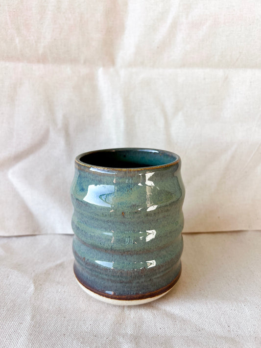 Seafoam Wavy Cup