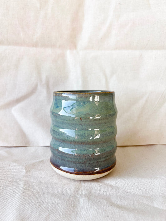 Seafoam Wavy Cup