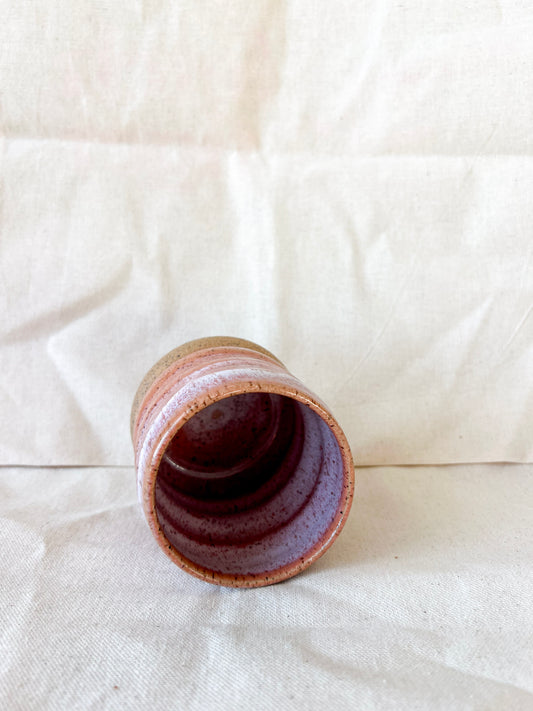 Peach Wavy Cup (Small)