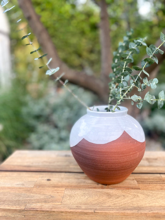 White Moon Jar