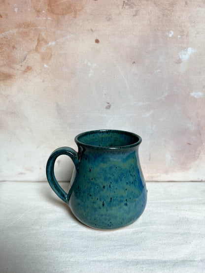 Speckled Deep Sea Green Mug