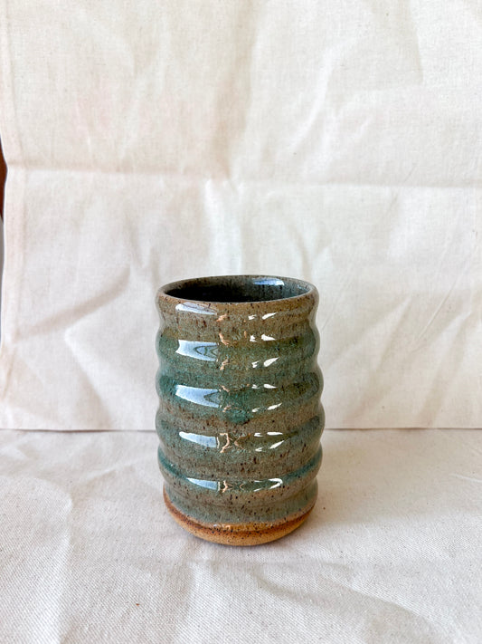 Sea Glass Wavy Vase (Small)