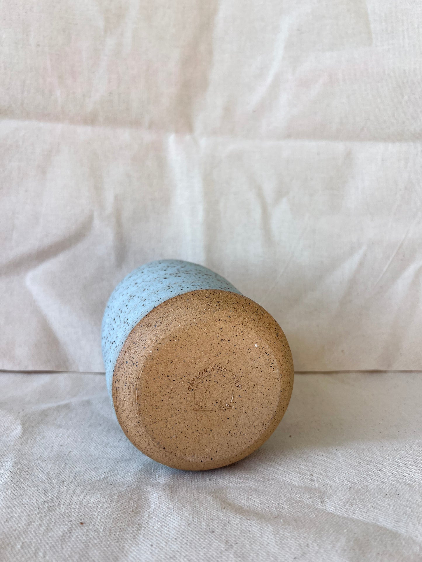 Aqua Wavy Vase (Small)