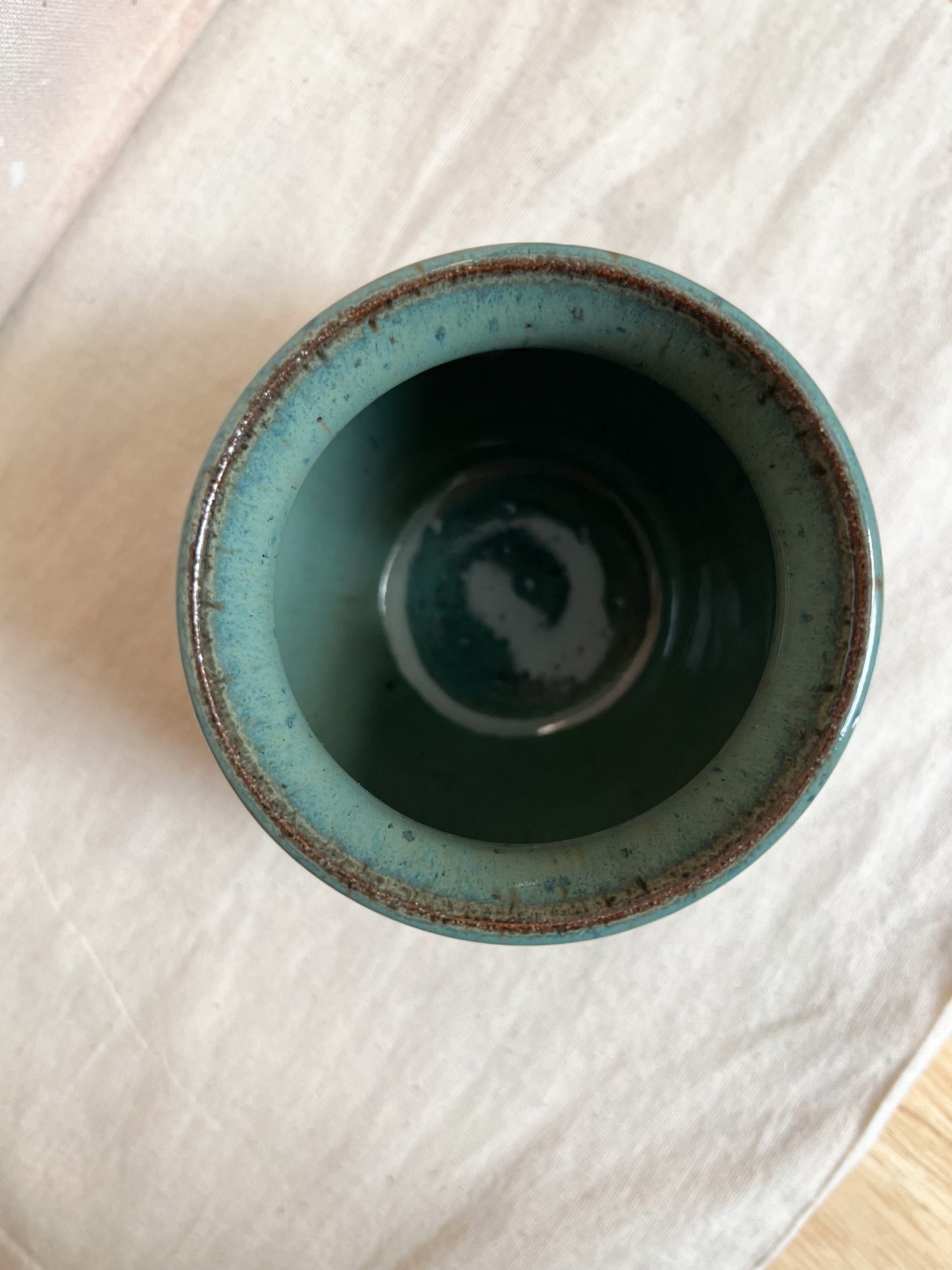 Deep Sea Green Vase