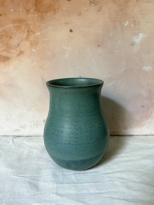 Small Teal Vase