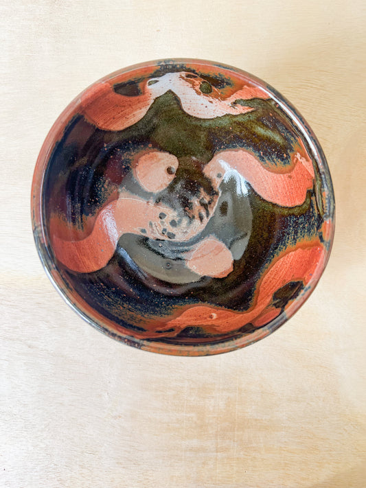 Small Bowl in Tenmoku/Shino