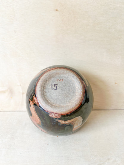 Small Bowl in Tenmoku/Shino