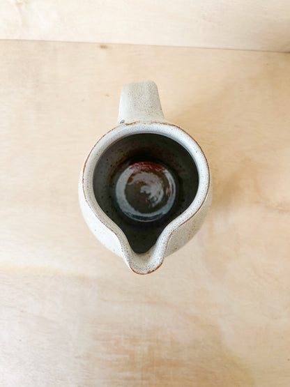 Small Tree Pitcher in White