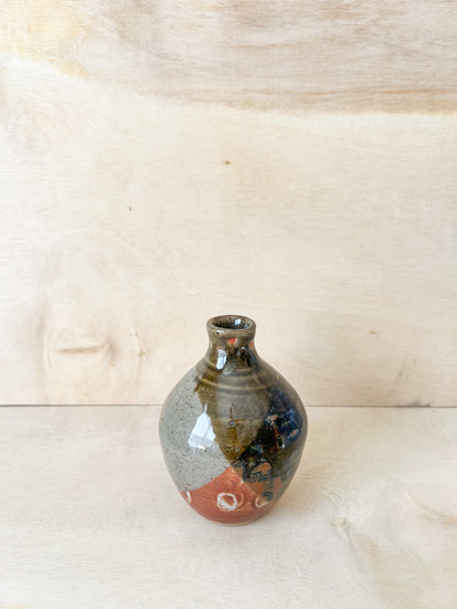 Small Split Multicolored Vase