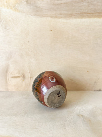 Small Split Multicolored Vase