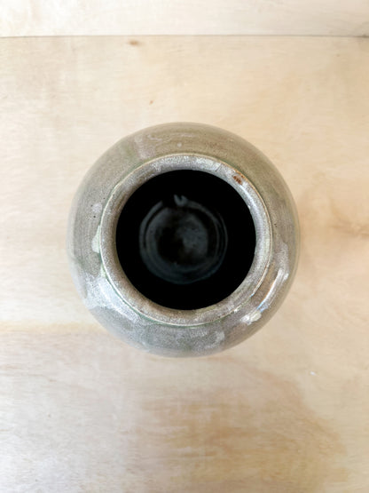 Soft Green/Grey Moon Jar