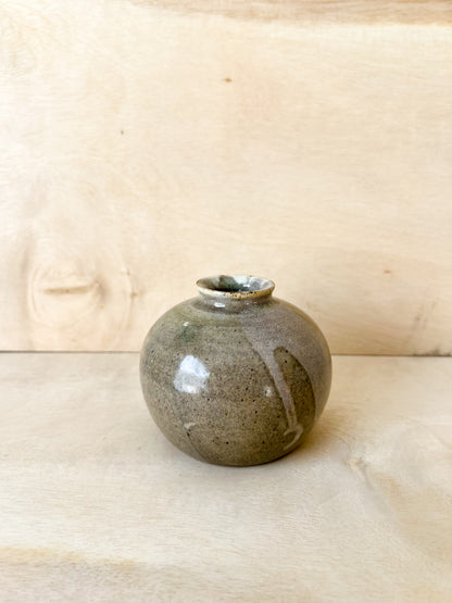 Mini Soft Green/Grey Moon Jar
