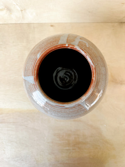 Sunset Shino Moon Jar
