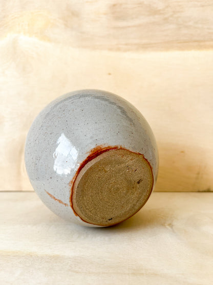 Sunset Shino Moon Jar