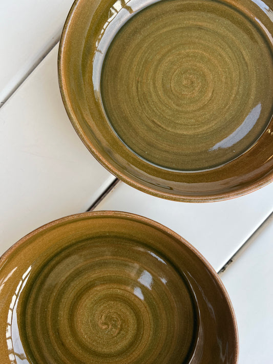 Olive Pasta Bowl (Set of 2)