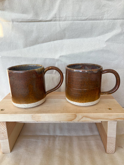 Brown and Blue Mug #1