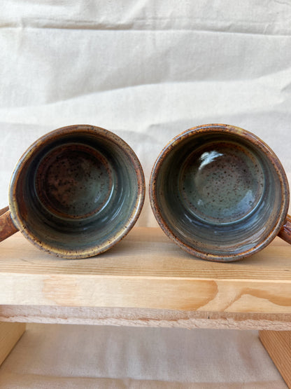 Brown and Blue Mug #2