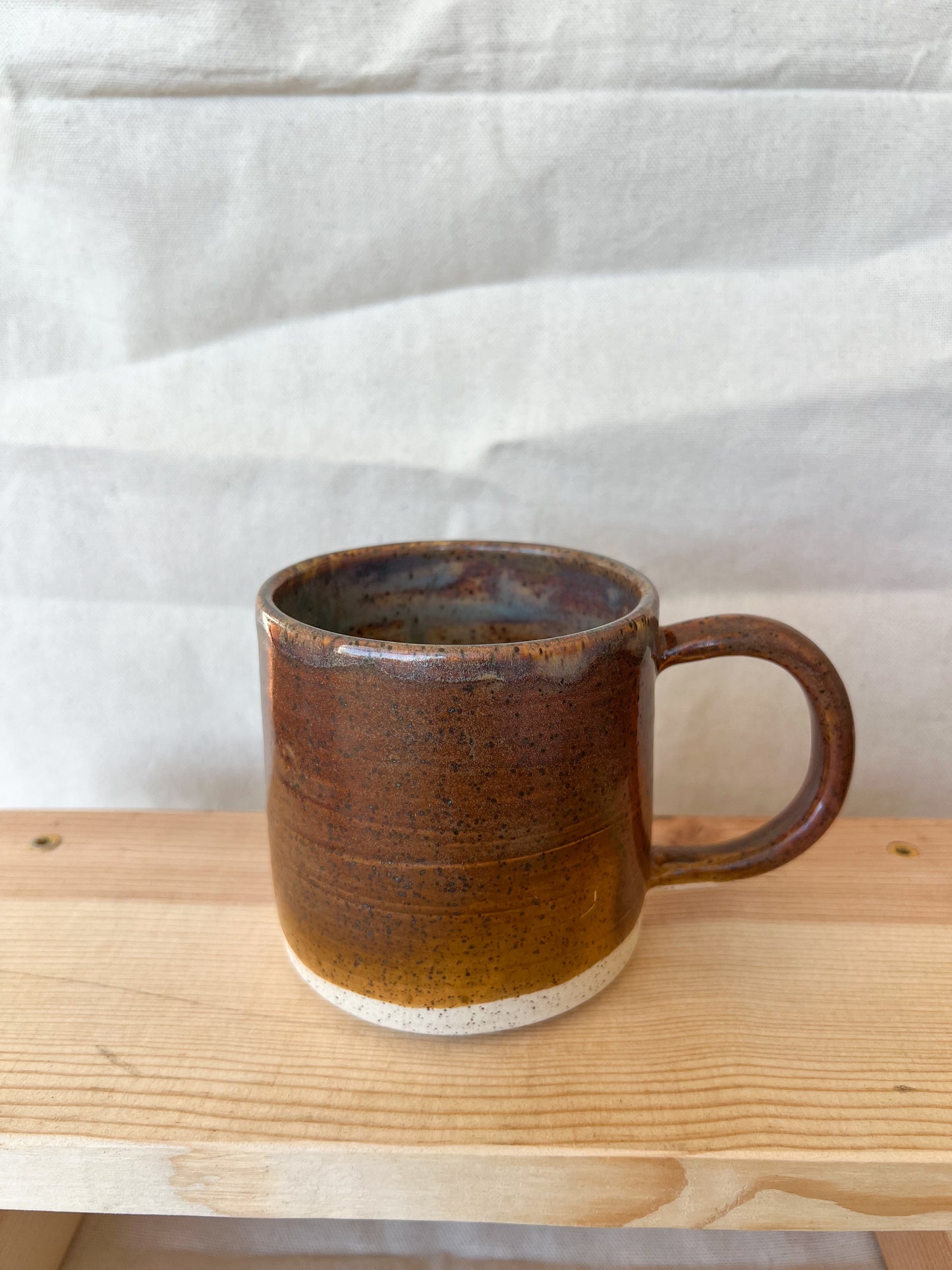 Brown and Blue Mug #1