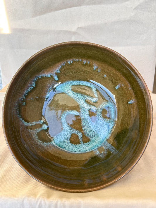 Olive Sky Serving Bowl - Medium