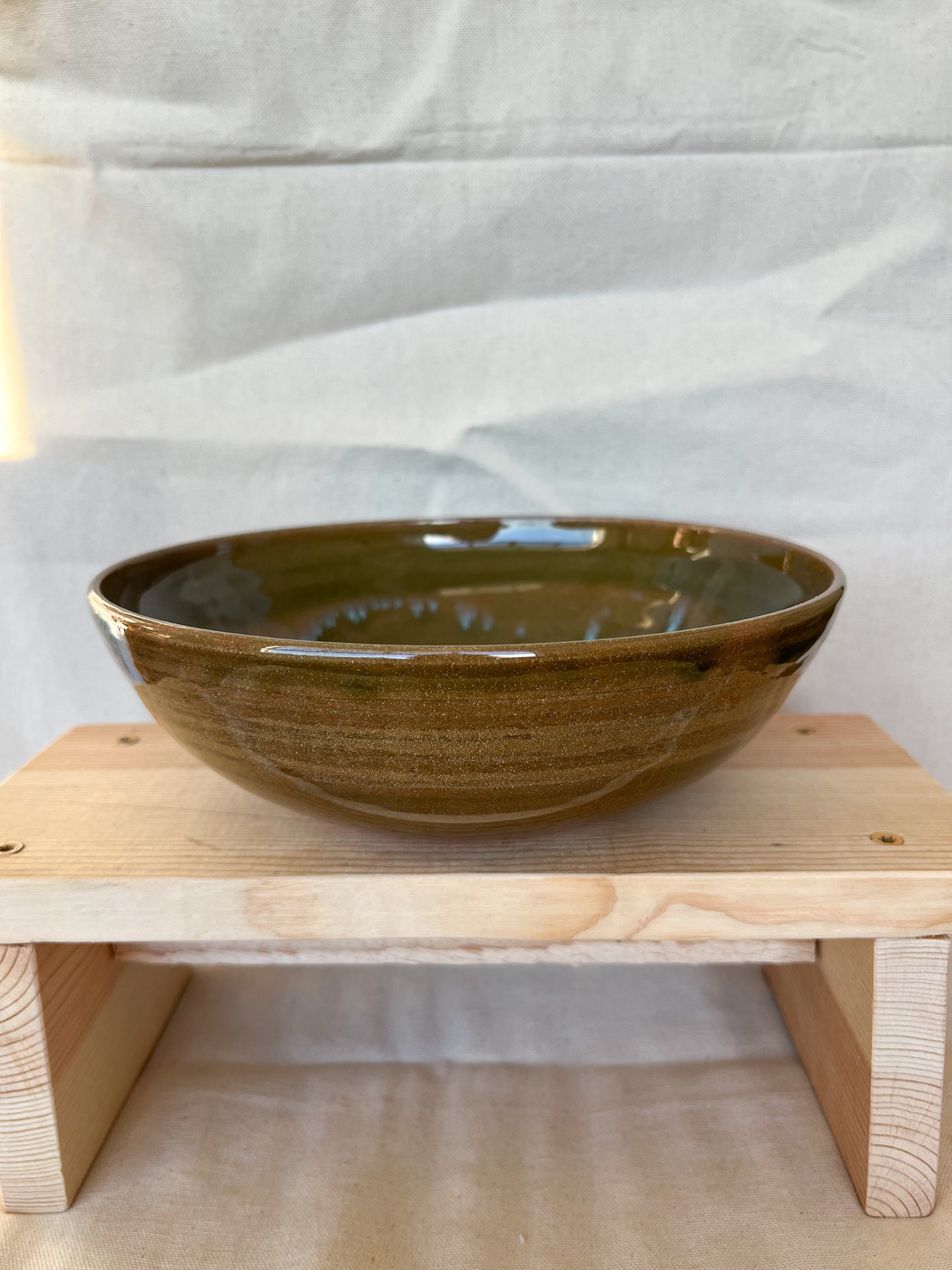 Olive Sky Serving Bowl - Medium