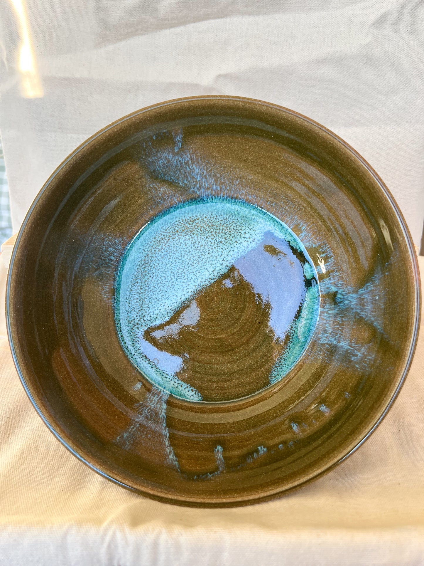 Olive Sky Serving Bowl - Medium