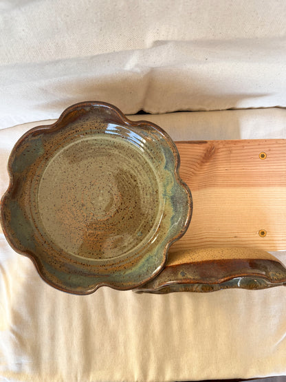 Sandy Beach Wavy Plate