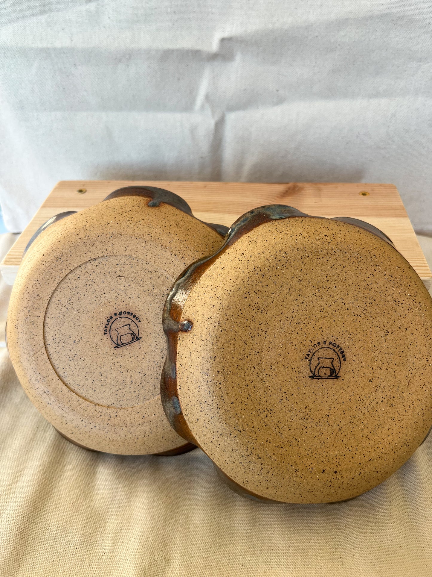 Sandy Beach Wavy Plate